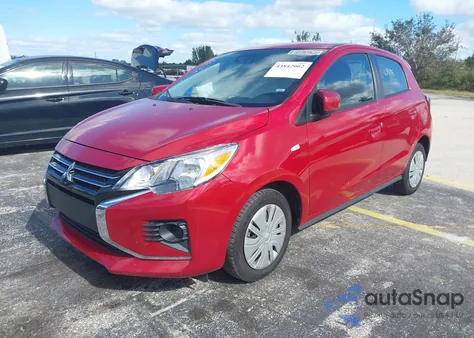 2024 Mitsubishi Mirage Es/Le from USA, damaged, VIN ML32AUHJ3RH017645